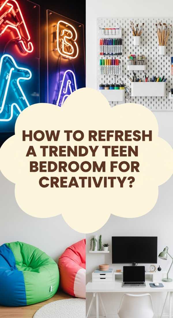 How To Refresh A Trendy Teen Bedroom For The Ultimate Creative Workspace 69df1b5477607