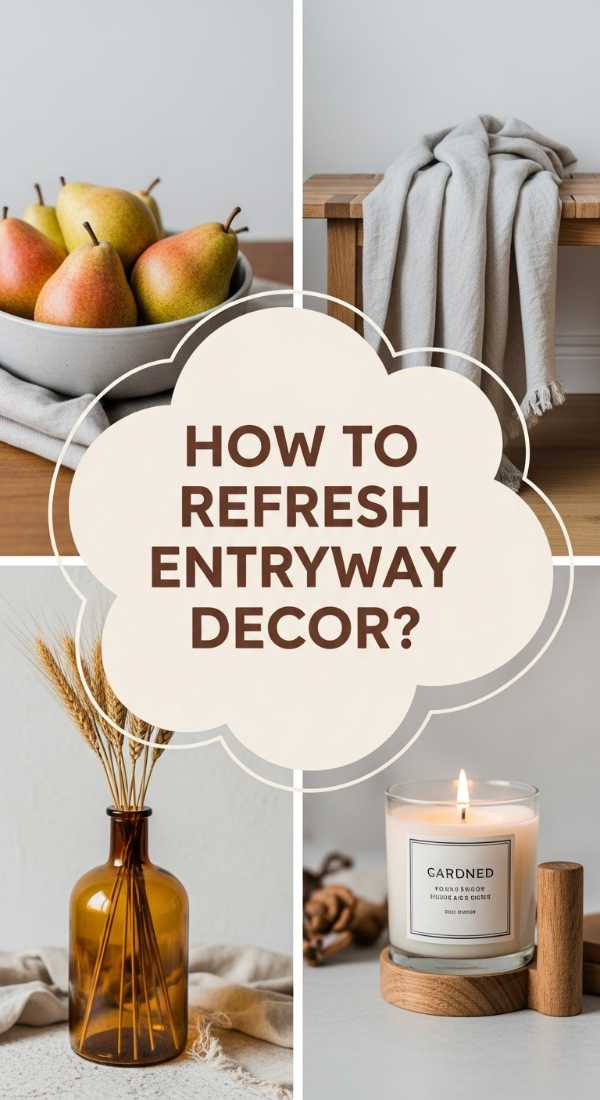How To Refresh Entryway Decor For A Seasonal Glow 69ecaec81639c