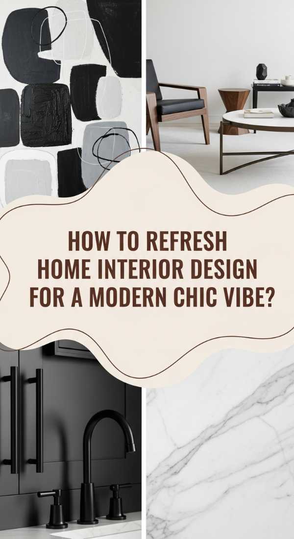 How To Refresh Home Interior Design For A Modern Chic Vibe 69f082194b469