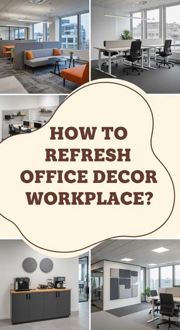 How to Refresh Office Decor Workplace Styles for Team Energy
