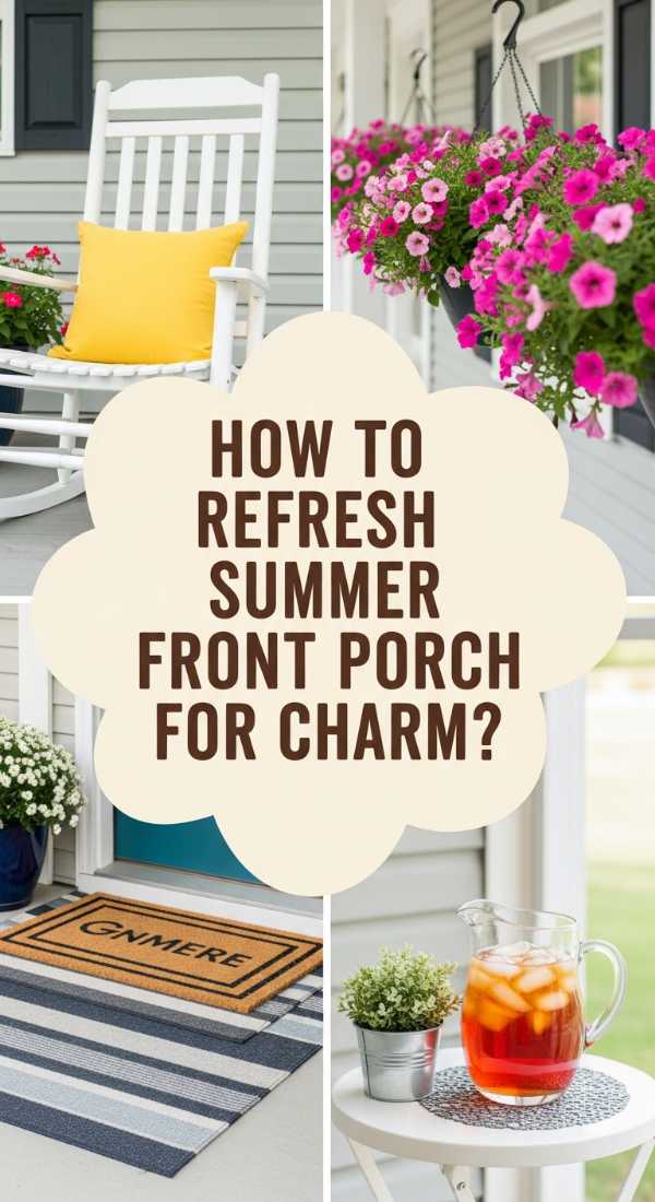 How To Refresh Summer Front Porch Decor For Endless Seasonal Charm 69df1dac6540f