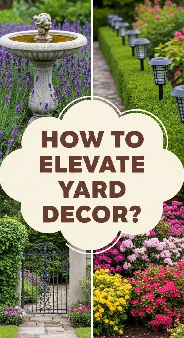 How To Refresh Yard Decor For A Beautiful Outdoor Sanctuary 69df1b4731a74