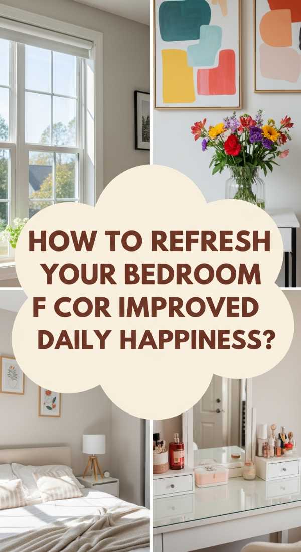 How To Refresh Your Bedroom Decor For Improved Daily Happiness 69e5fe061c23f