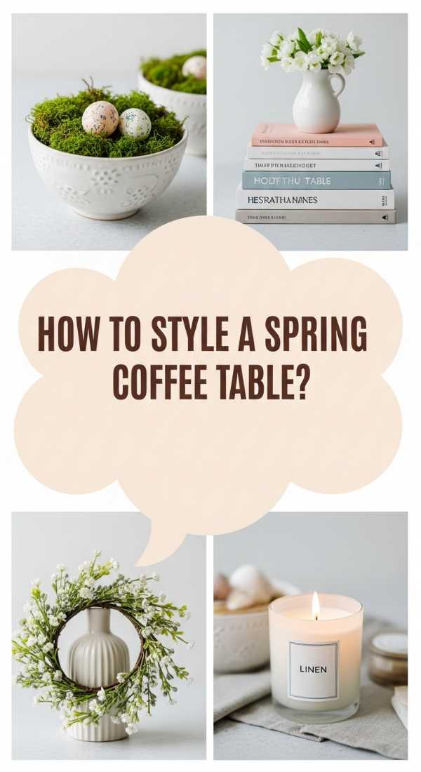 How To Refresh Your Coffee Table For A Bright Spring Mood 69f232d088156