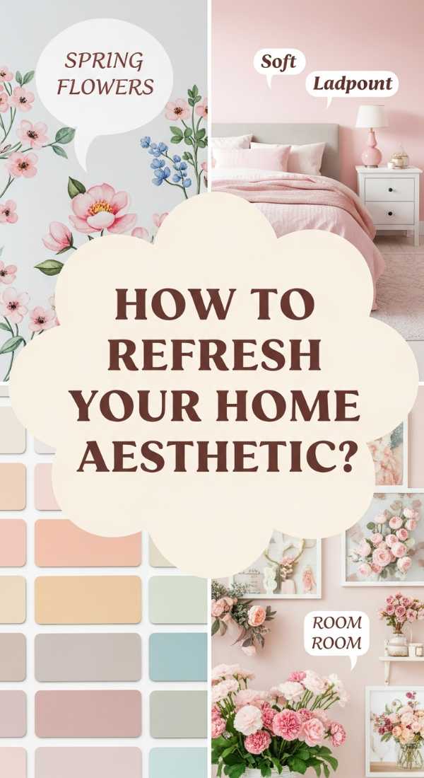 How To Refresh Your Home Aesthetic For A Cheerful Vibe 69edf9695df48