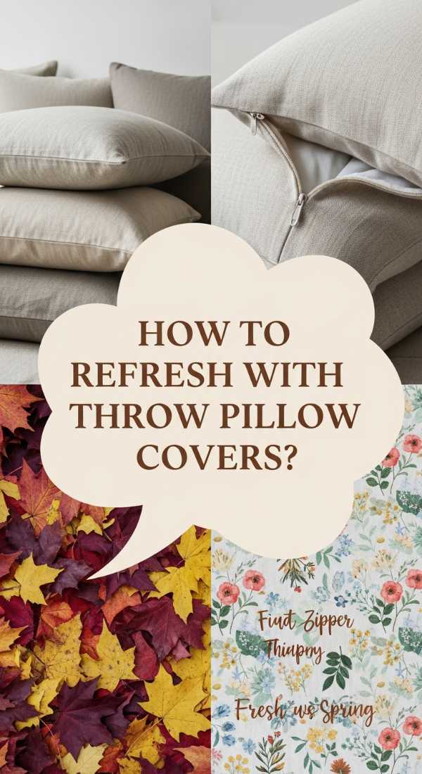 How To Refresh Your Space Using Throw Pillow Covers For Seasonal Change 69e2709d9d22b