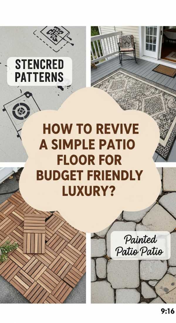 How To Revive A Simple Patio Floor For Budget Friendly Luxury 69edfdc57f915