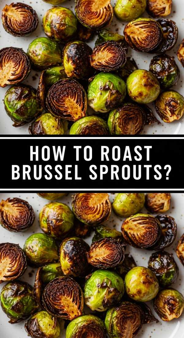 How to roast crispy brussel sprouts?