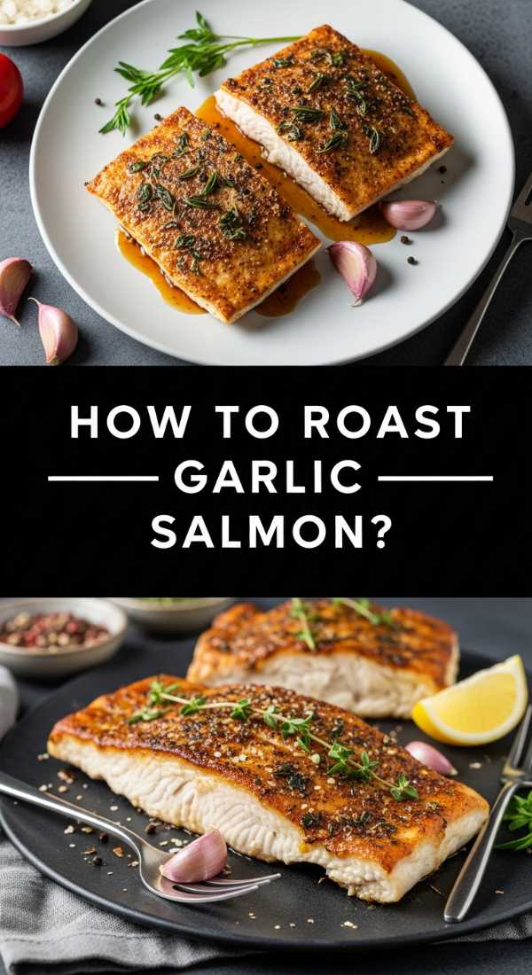 How To Roast Garlic Salmon 69e3a5cf75357