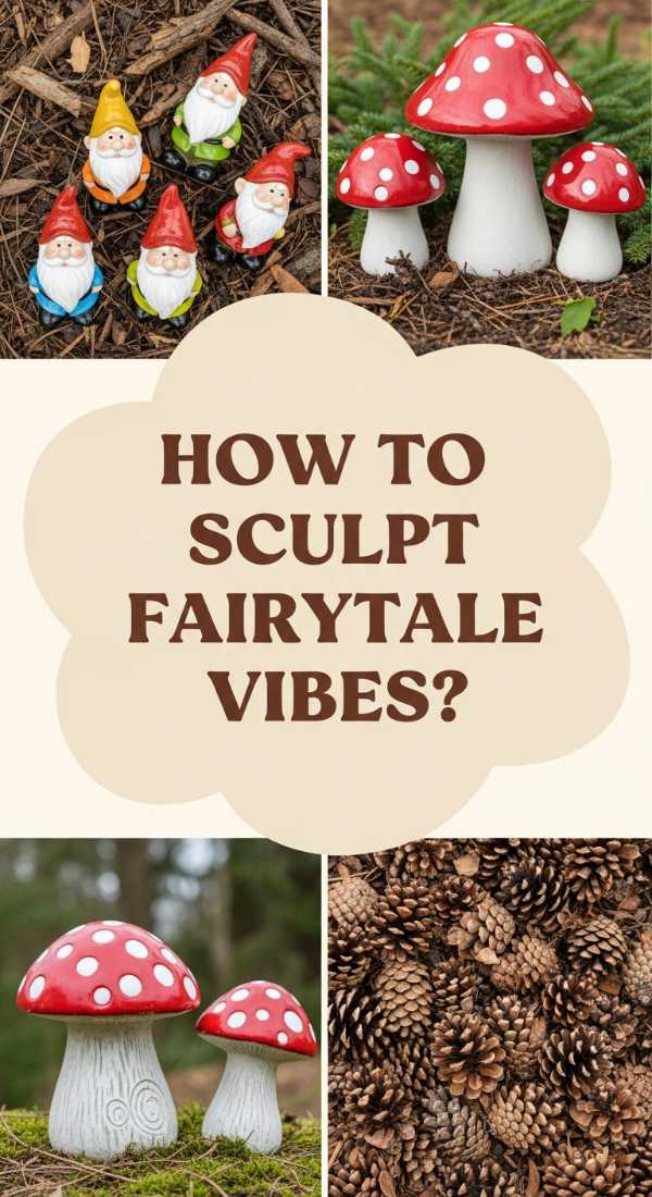 How To Sculpt Diy Mushroom Garden Decor For A Fairytale Woodland Vibe 69df1e8a57ec2