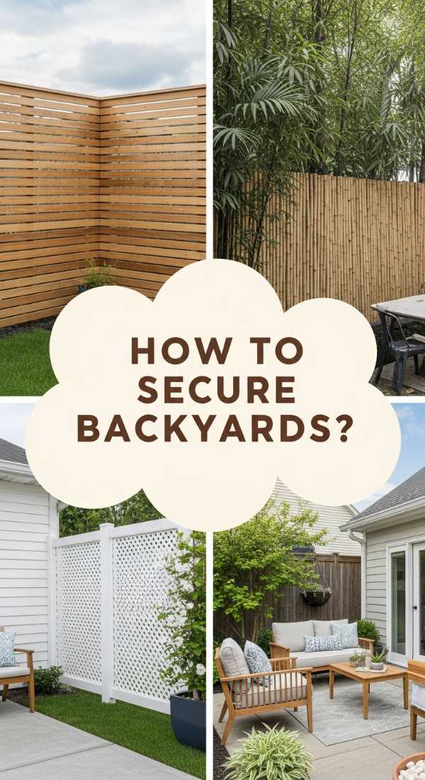 How To Secure Your Backyard For Total Privacy 69df1b5e967a0