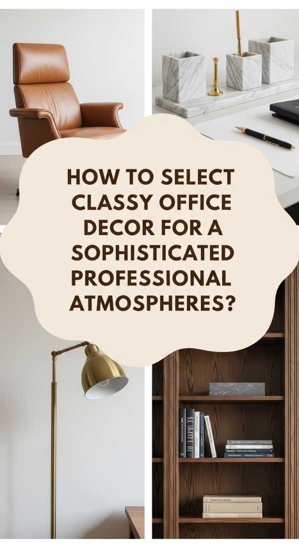 How To Select Classy Office Decor For A Sophisticated Professional Atmosphere 69ef171246822