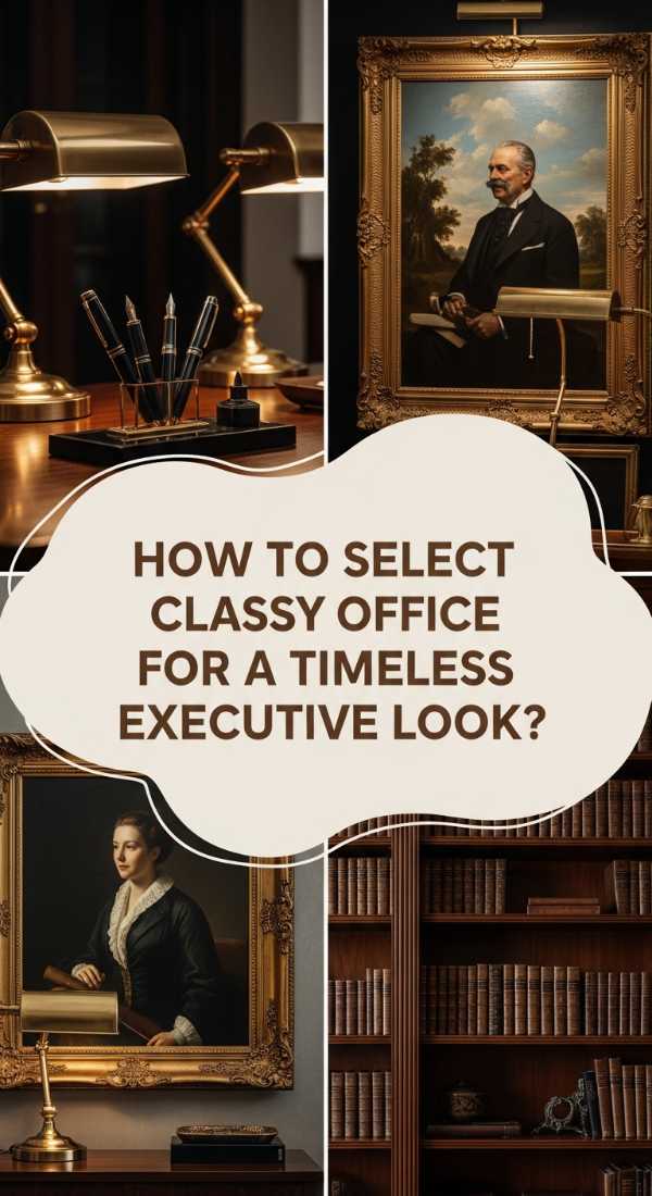 How To Select Classy Office Decor For A Timeless Executive Look 69f2f80d70c10