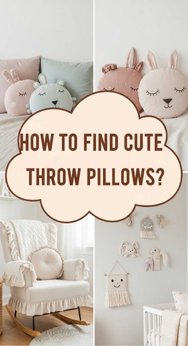 How To Select Cute Throw Pillows For A Dreamy Nursery 69ecb05d7cd36
