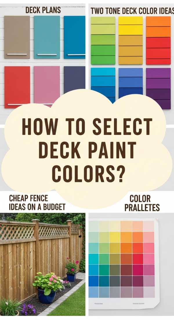 How To Select Deck Paint Colors For A Stylish Outdoor Oasis 69f0822926590