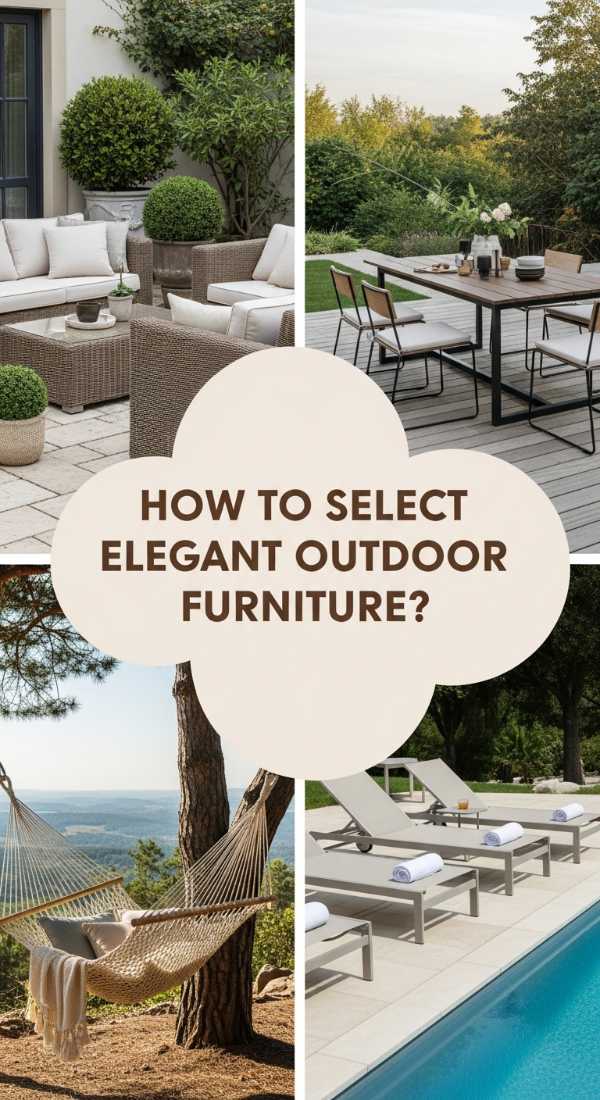 How To Select Elegant Outdoor Furniture For A Luxurious Deck Refresh 69f0804f4b94b