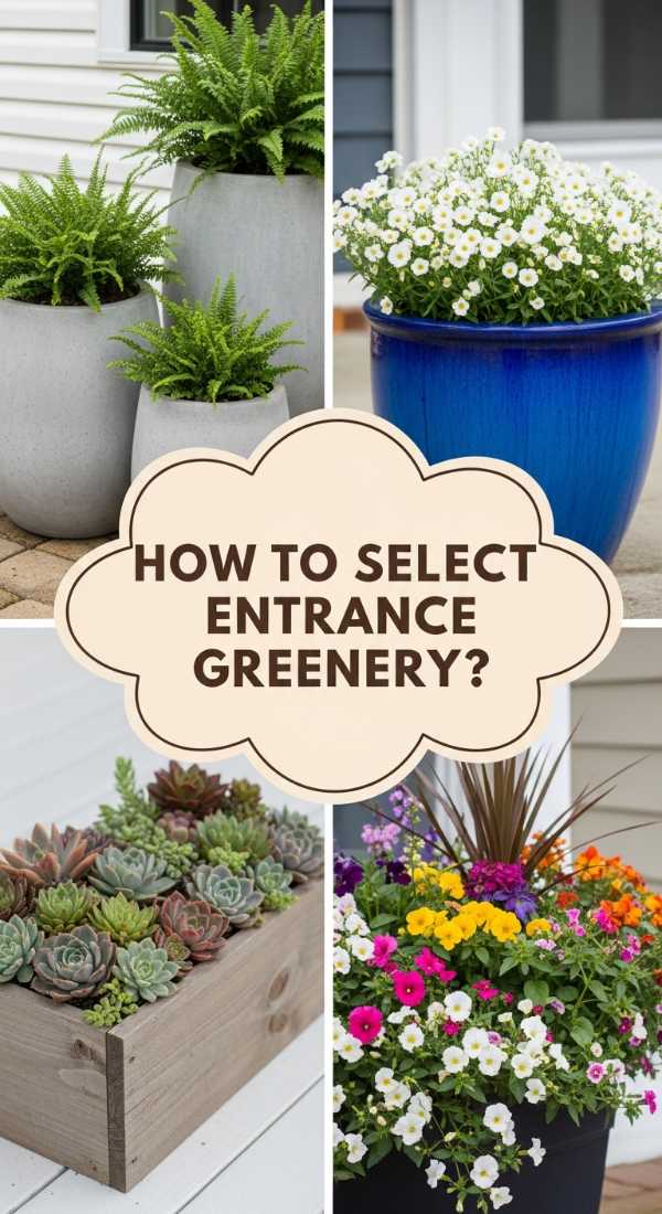 How To Select Entrance Greenery For A Grand First Impression 69edfdec30f50