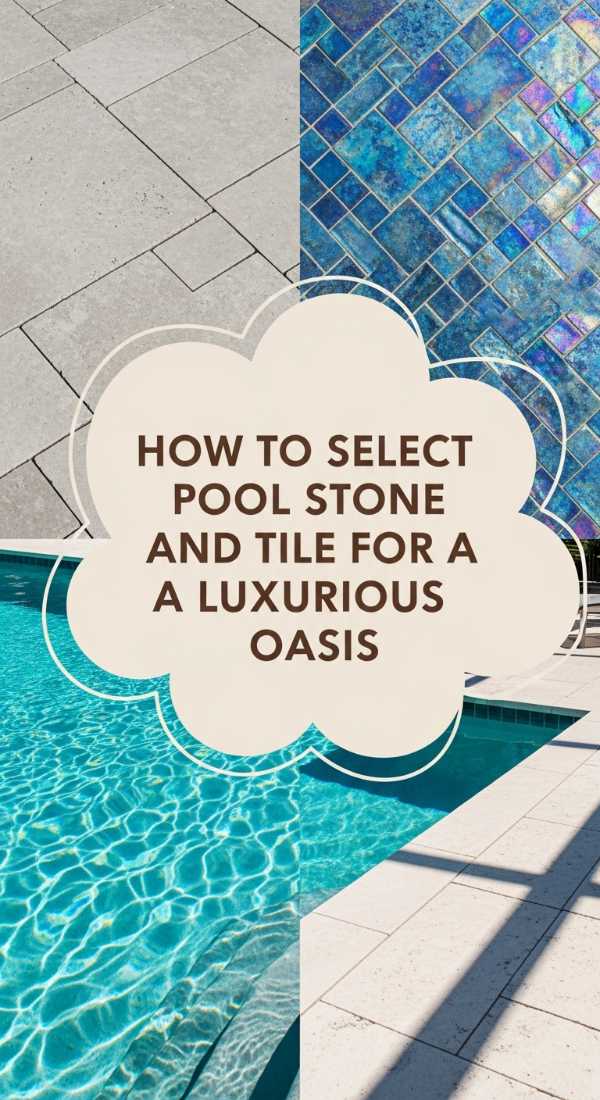 How To Select Pool Stone And Tile For A Luxurious Oasis 69df1b5d98110