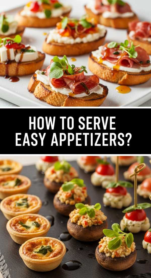 How To Serve Easy Appetizers 69ee3ae86618e