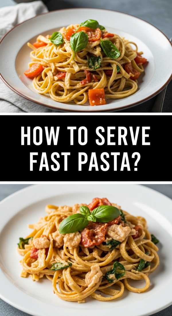 How To Serve Fast Pasta 69eb8c469b9f2