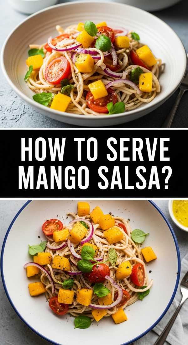 How To Serve Fresh Mango Salsa 69df6b3491cce