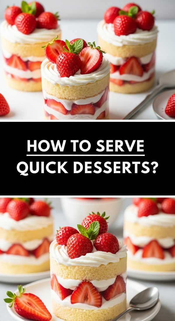 How To Serve Quick Strawberry Desserts 69ef871ae167c