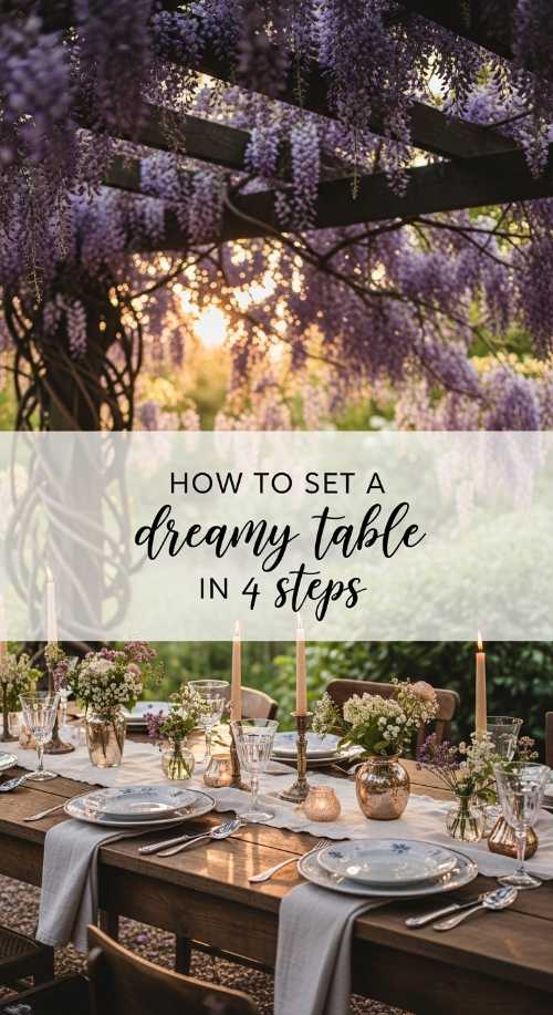 How to Set a Dreamy Al Fresco Table