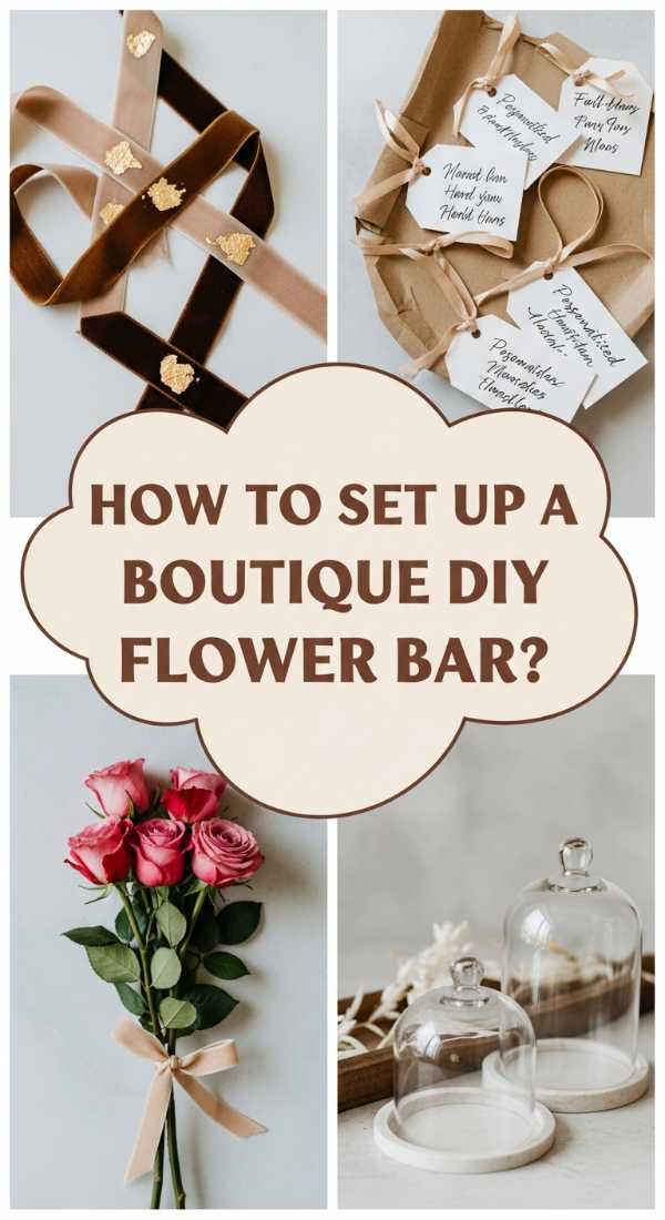 How To Set Up A Boutique Flower Bar For Your Intimate Event 69f08067432dd