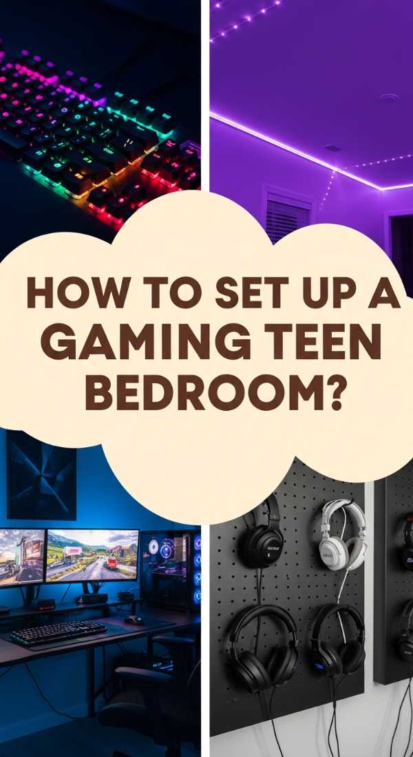 How To Set Up A Gaming Teen Bedroom For The Ultimate Night Session 69edf9645d78e