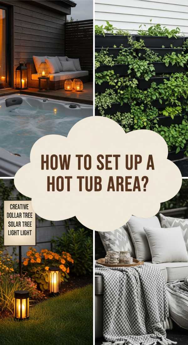How To Set Up A Hot Tub Area For Ultimate Privacy 69edfc121b112