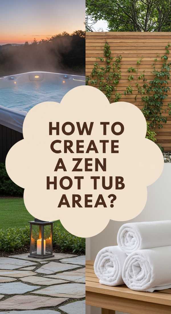 How To Set Up A Zen Hot Tub Area For A Luxurious Spa Night 69edfdd2ec234