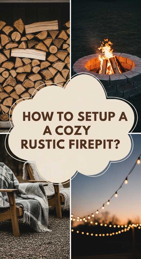 How To Setup A Cozy Rustic Firepit Area For Toasty Winter Evenings 69e4be0260fc0