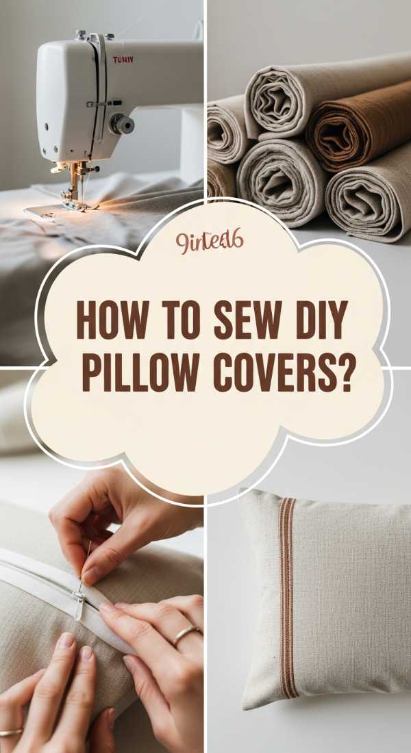 How To Sew Custom Diy Pillow Covers For A Budget Friendly Refresh 69ecace99d2da