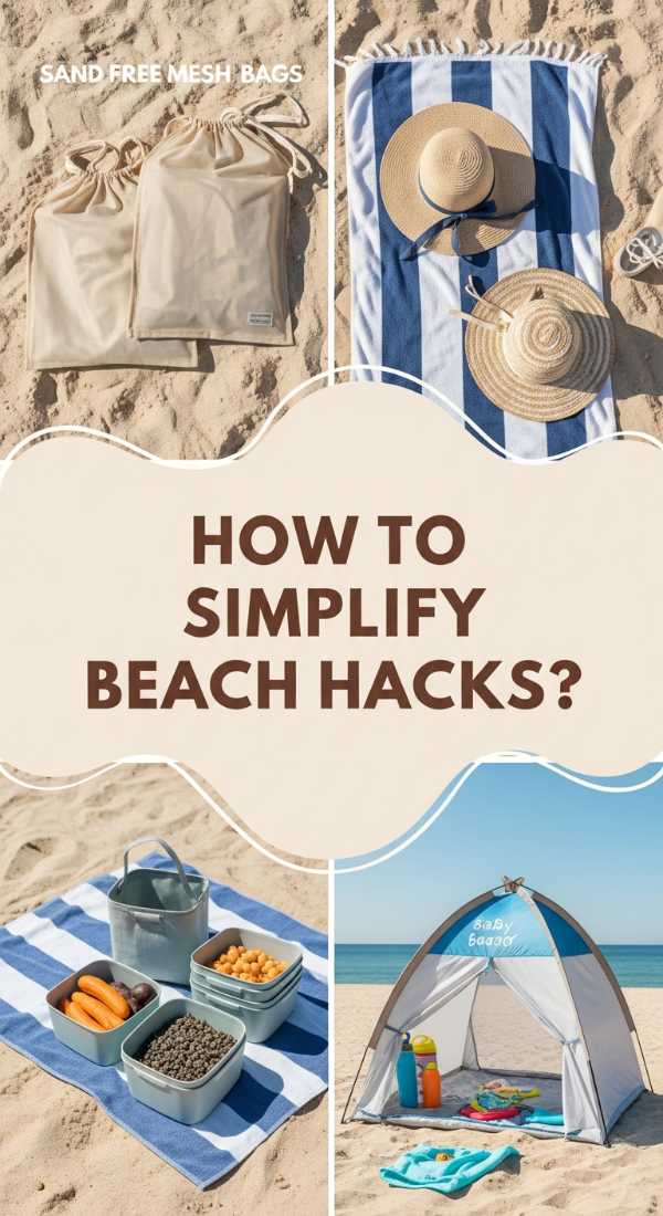 How To Simplify Beach Hacks For Kids To Ensure A Stress Free Vacation 69ecb07048413