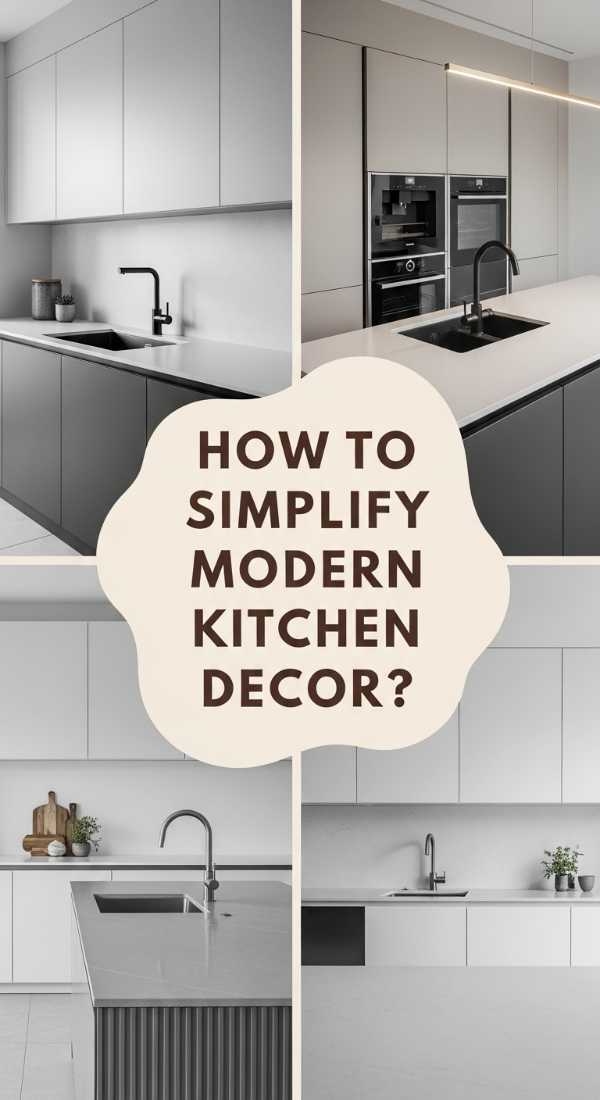 How To Simplify Modern Kitchen Decor For A Calm Cooking Environment 69e5ffacdc269