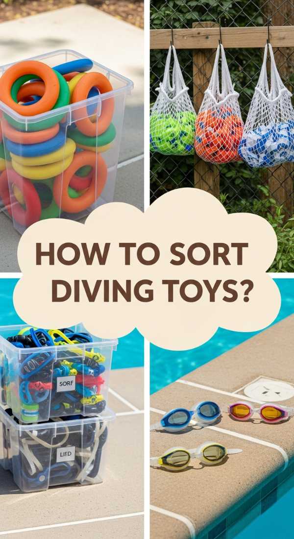 How To Sort Small Diving Toys For Easy Access And Cleanup 69f2f8159eb2b
