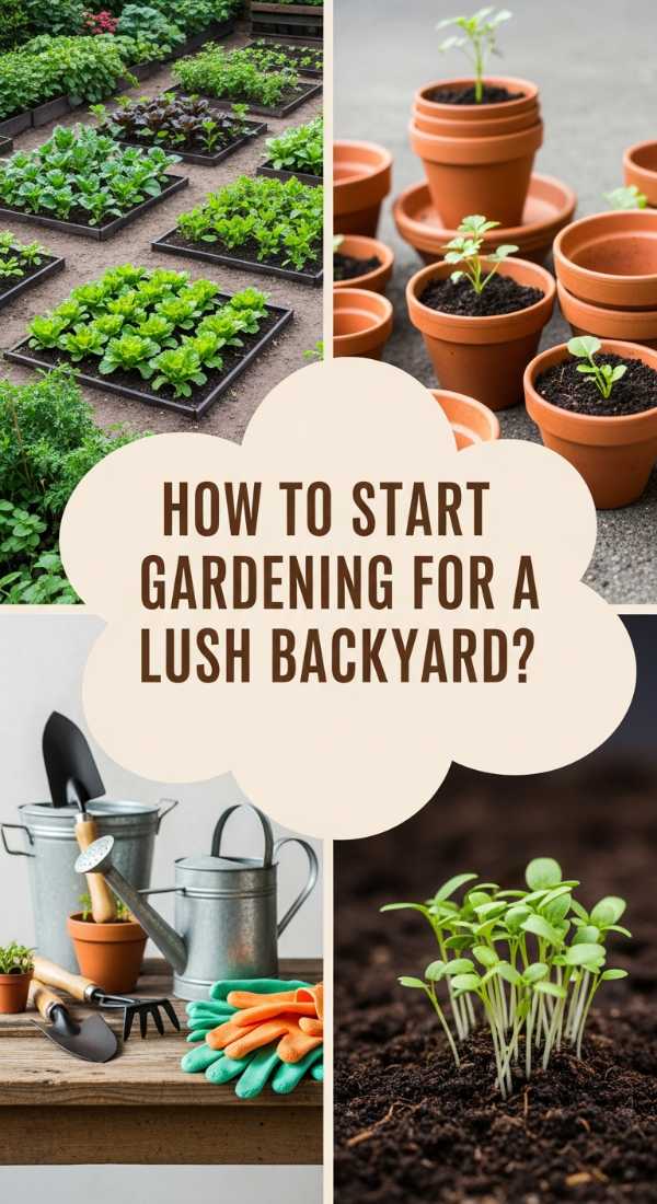 How To Start Gardening For A Lush Backyard 69f0822033cc9