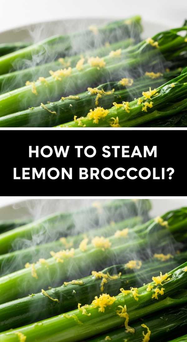 How To Steam Lemon Broccoli 69e3a5d3c1713