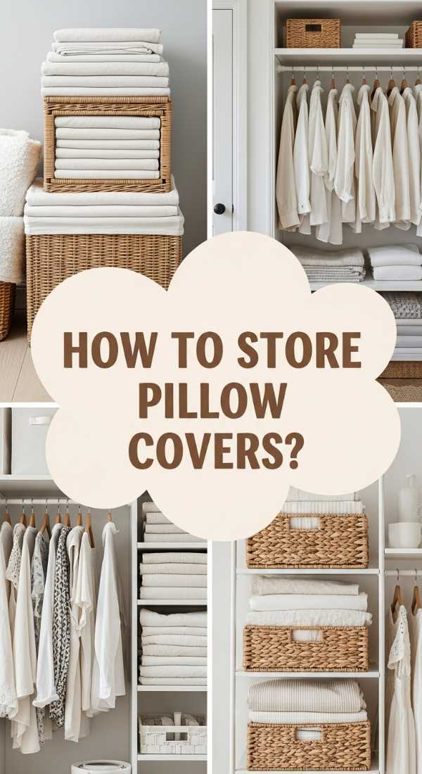 How To Store Throw Pillow Covers For An Organized Home 69ecacf463947