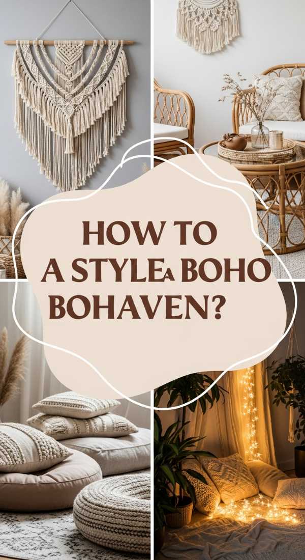 How To Style A Boho Haven For Ultimate Relaxation 69df1b439b9f7