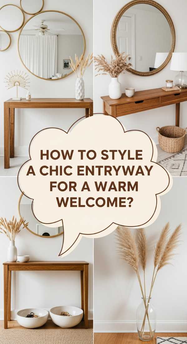 How To Style A Chic Entryway For A Warm Welcome 69e7213b6613b