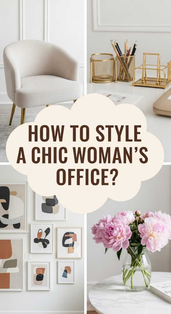 How To Style A Chic Home Office For Creative Women 69e724536a49f