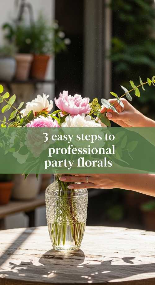 How to Style a Floral Centerpiece