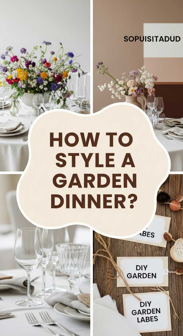 How To Style A Garden Dinner For Enchanting Gatherings 69f234d680f89