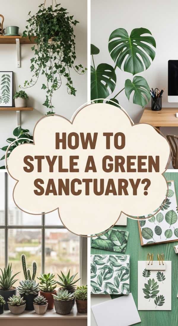 How To Style A Green Sanctuary For Fresh Inspiration 69eb41172f5de