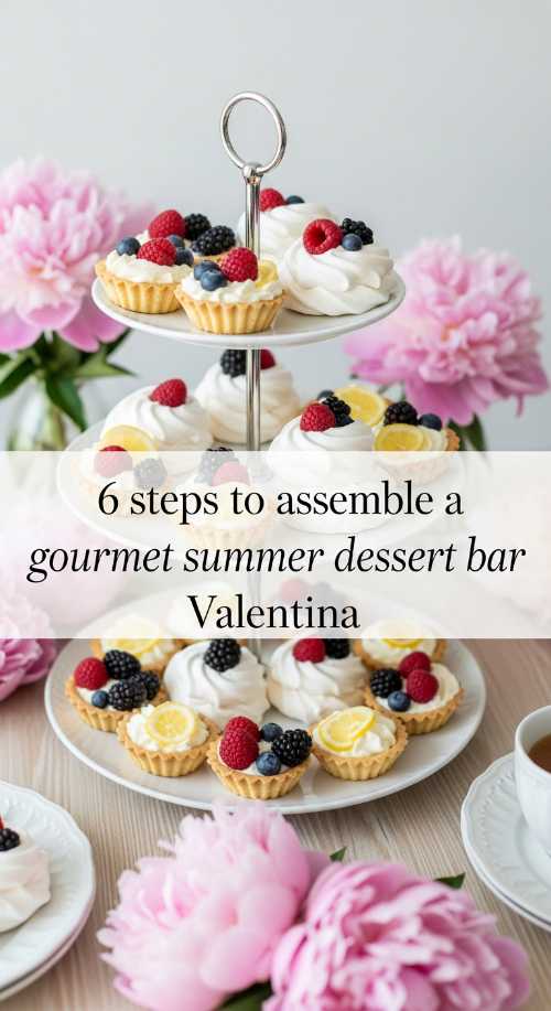 How To Style A High End Summer Dessert Buffet 69de714997b62