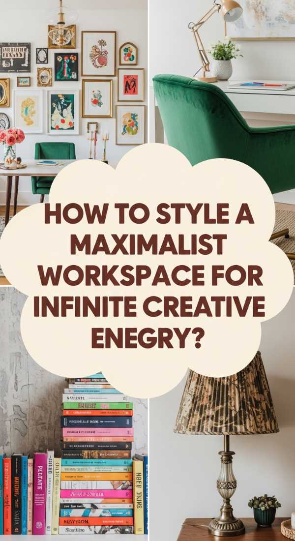 How To Style A Maximalist Workspace For Infinite Creative Energy 69e7213ce832d