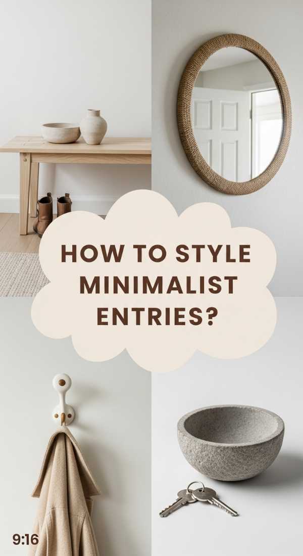How To Style A Minimalist Entryway For A Warm Welcome 69e722711443d