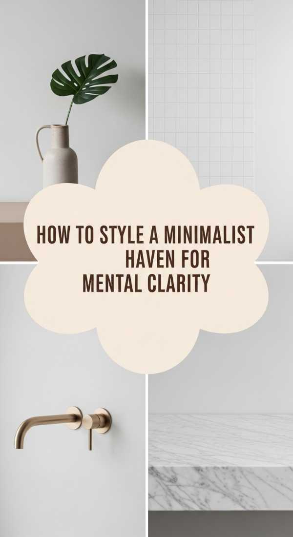 How To Style A Minimalist Haven For Mental Clarity 69e3242f09f7d