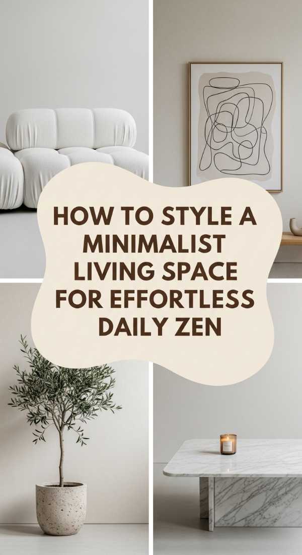 How To Style A Minimalist Living Space For Effortless Daily Zen 69e4b916e939c